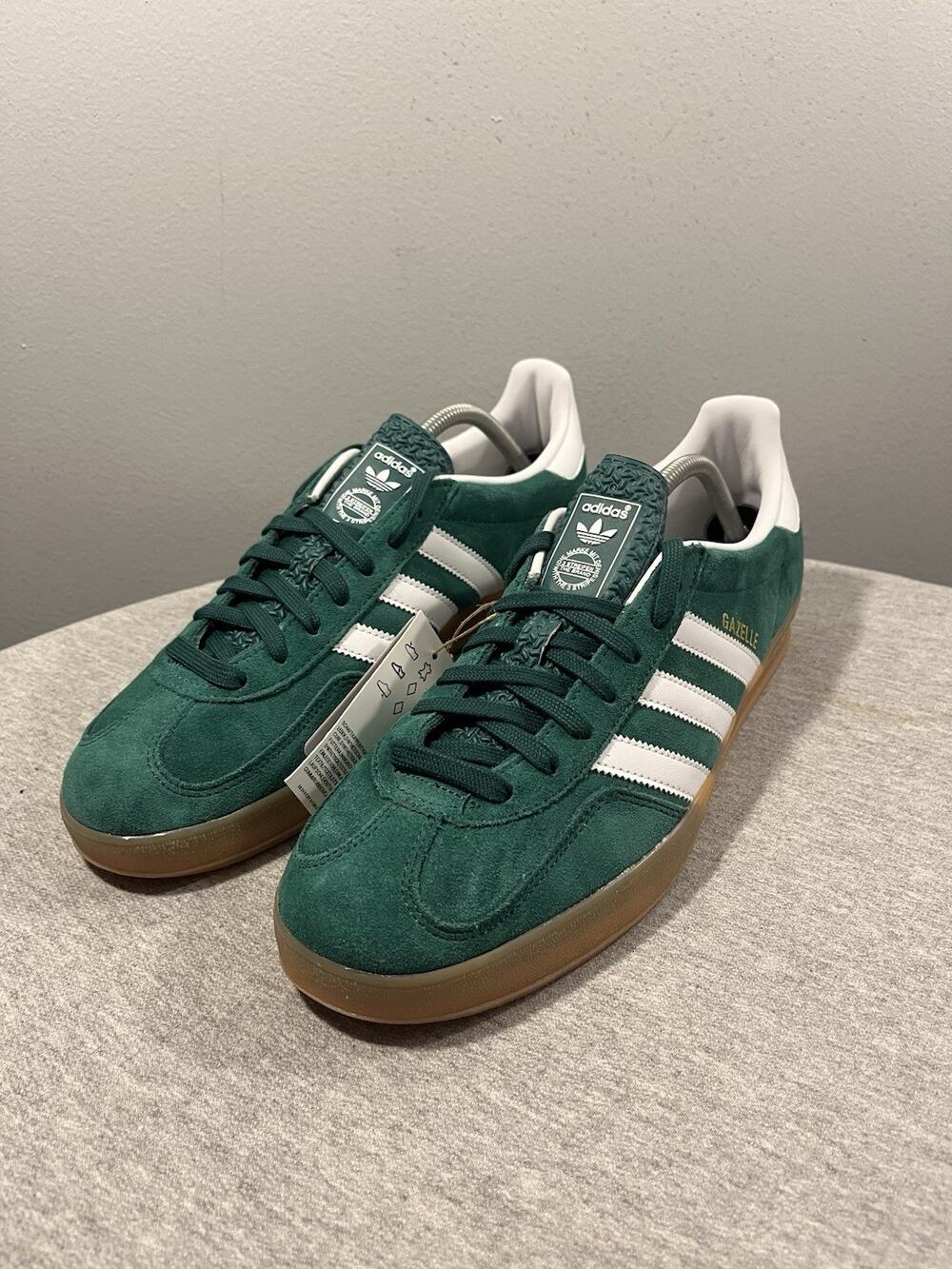 Adidas Originals Gazelle Indoor Collegiate Green Men’s Shoe Size 11.5 JI2062